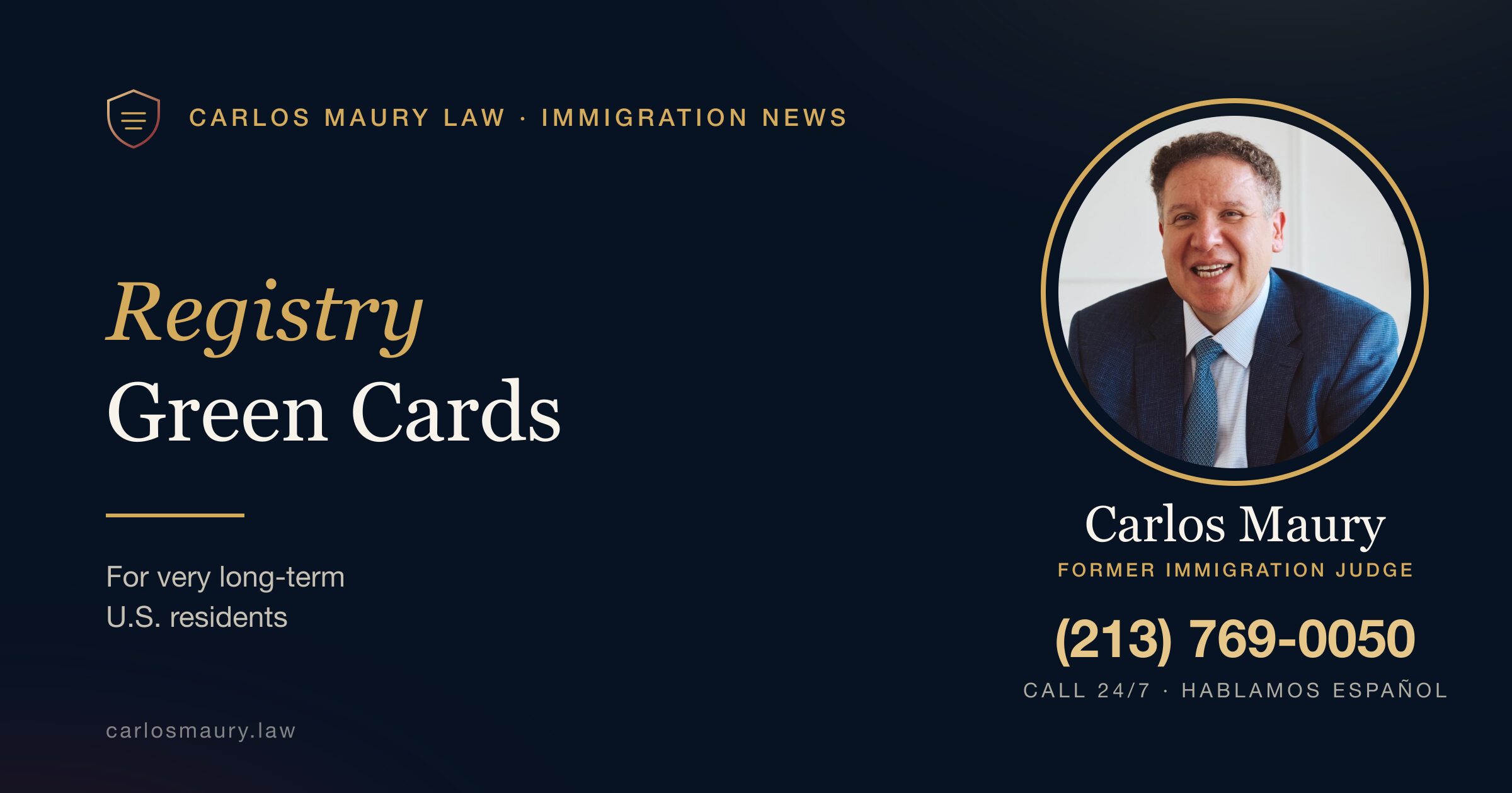 Registry: A Green Card for Very Long-Term Residents