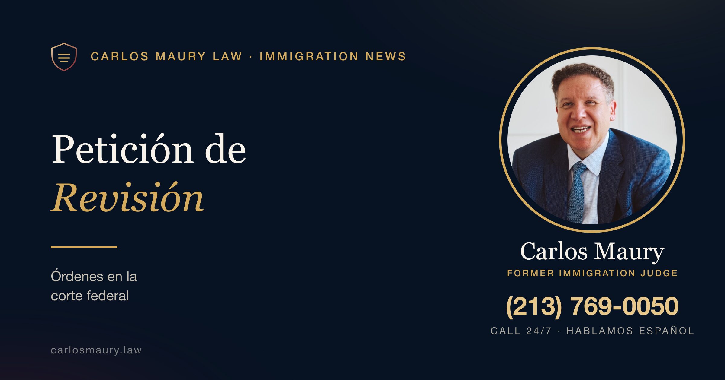Petición de Revisión: Impugnar una Orden de Expulsión en la Corte Federal