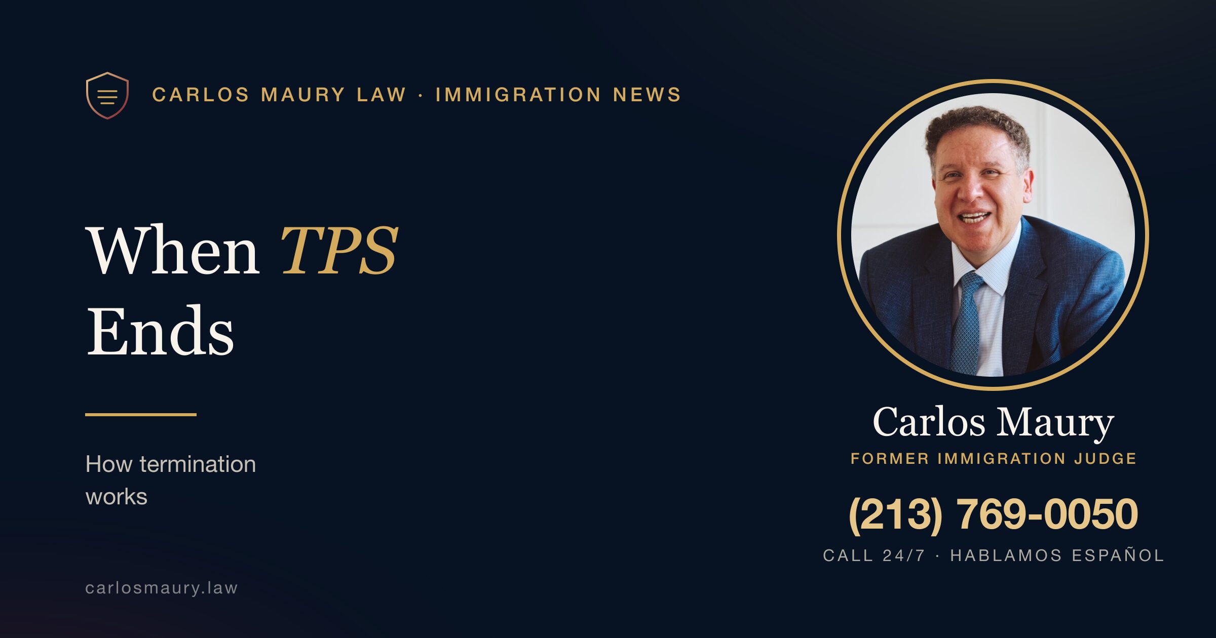 When TPS Ends: How a Termination Works and What to Do